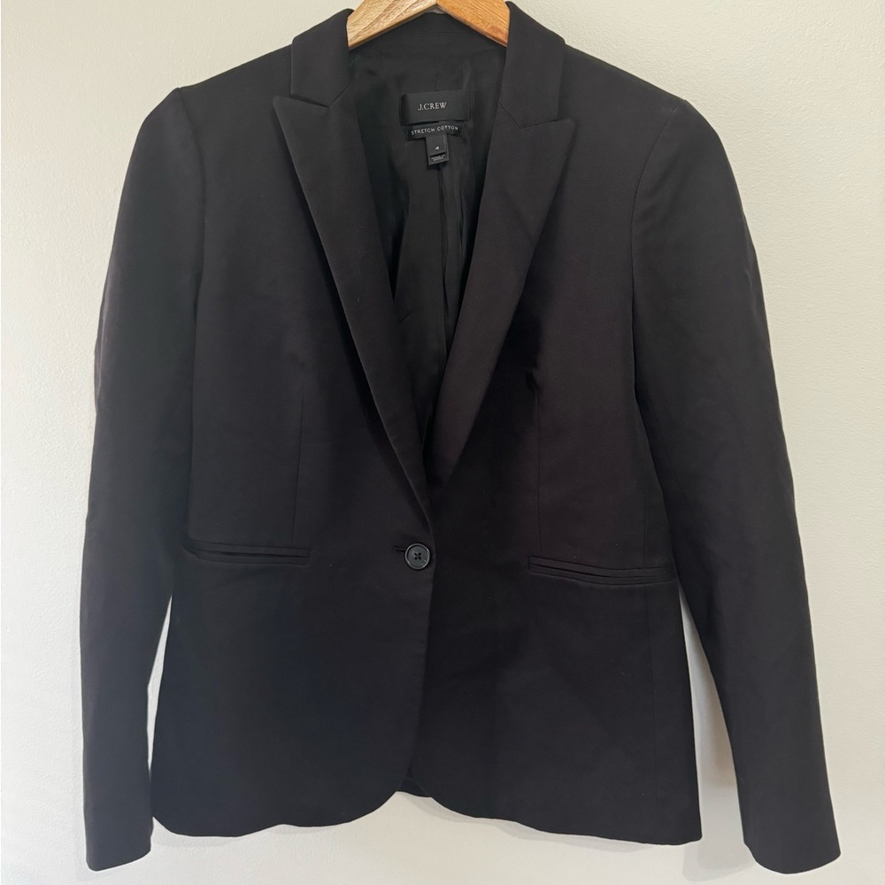 J.Crew black blazer size 4